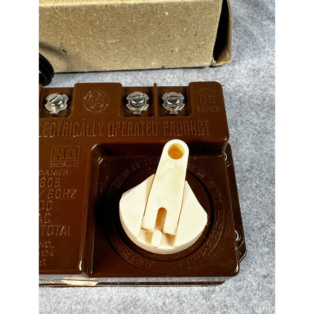 Vintage Bachmann 6605 HO N Scale Power Pack Transformer Controller w/ Box